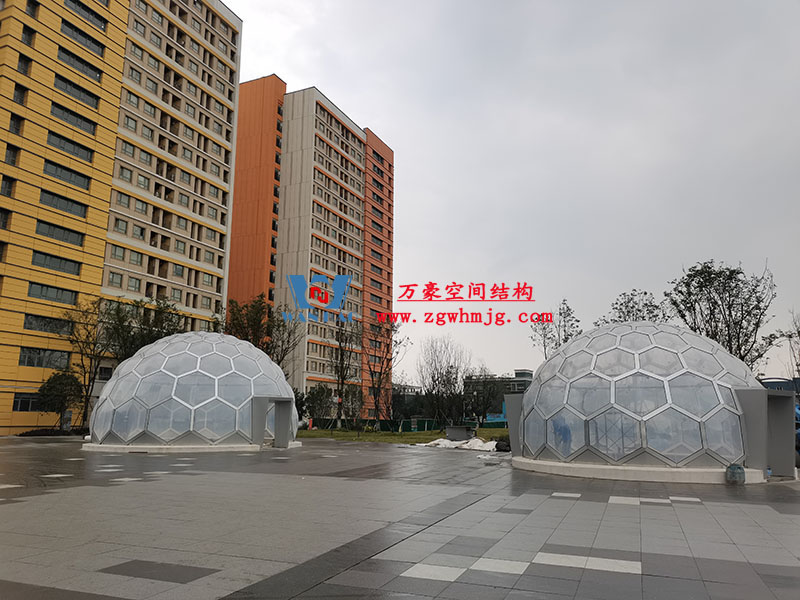 無線創智城市功能空間業態優化五星集市etfe膜結構